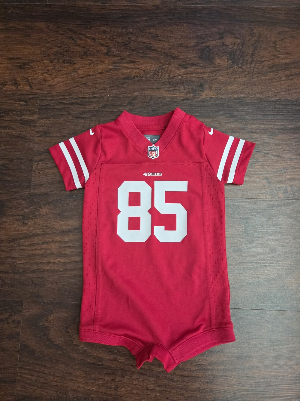 San Francisco 49ers George Kittle Onesie 6=9 Months